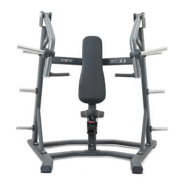 nsight Fitness Incline Chest Press - SH002 with a black seat and metal frame on a white background